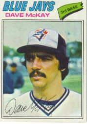1977 Topps Baseball Cards      377     Dave McKay